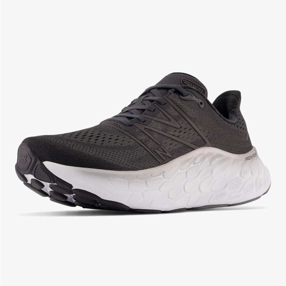 New Balance Fresh Foam X More V4 Running Shoes Graphite Black